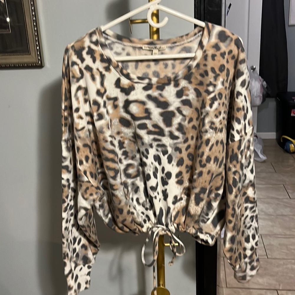 Express cropped sweatshirt